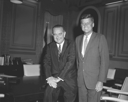 LBJ and JFK