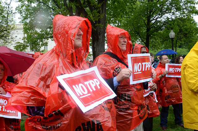 TPP protest
